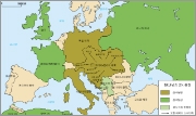 제1차 세계 대전 당시의 군사 동맹 지도